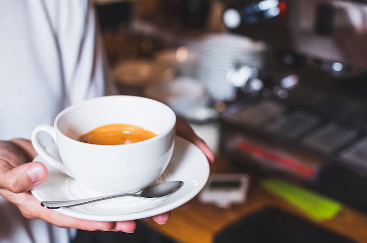 Coffee with crema