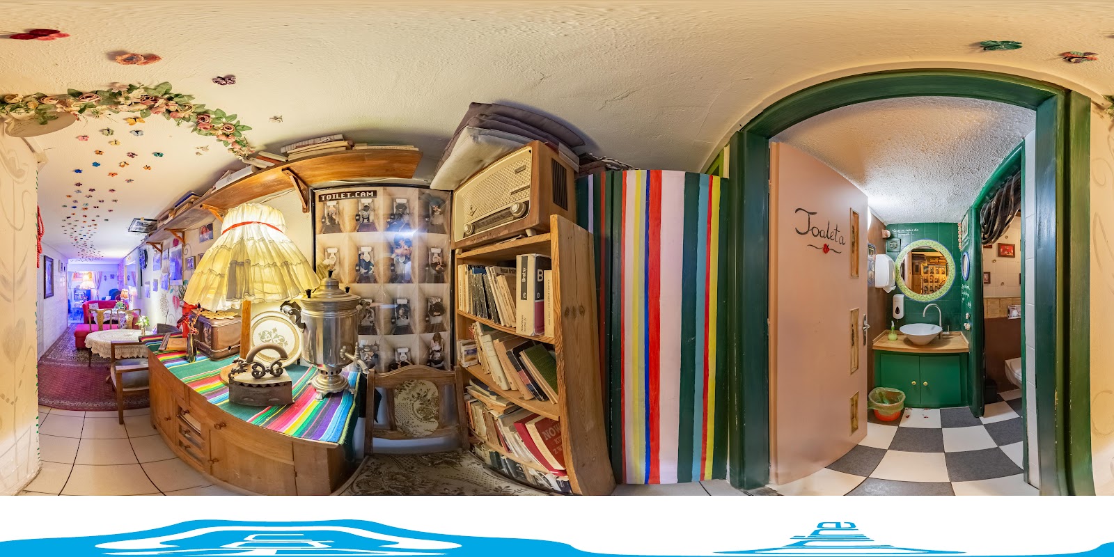 Vintage corner at Cafe Klaps